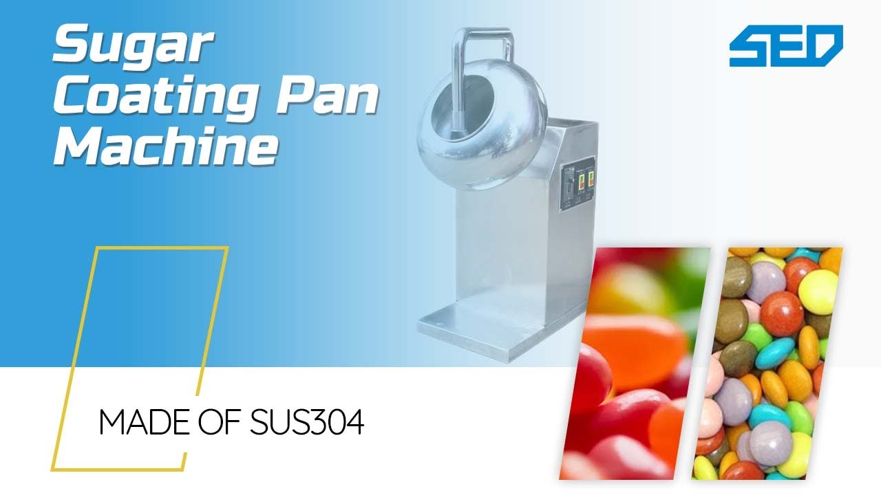 How Does Sugar Coating Pan Machine Work? (SED PHARMA) YouTube