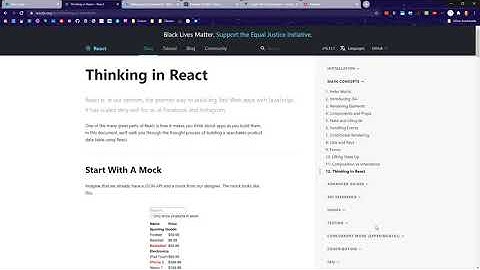 FA20 Code Sprint A: Week 03 - React Concept Review