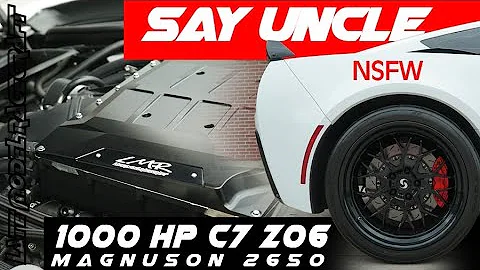 Hot Rod Uncle goes for a ride in a 1000HP C7 Z06 Corvette built by LMR