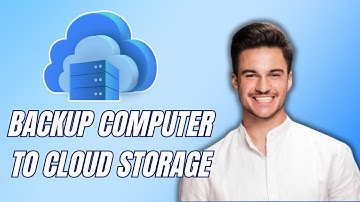 NEW! How to Backup Computer to cloud storage