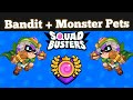Squad BUSTERS: First Look at Bandit in Squad League & Monster Pets Mode! 💎🐾