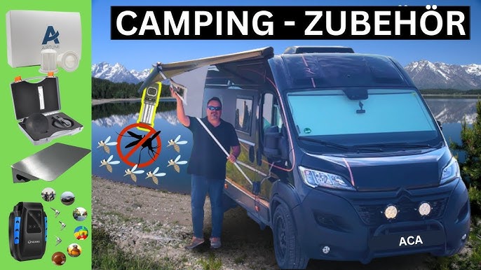 Top 10 Gadgets für unseren Camper Kastenwagen Wohnmobil Zubehör Tipps &  Tricks 