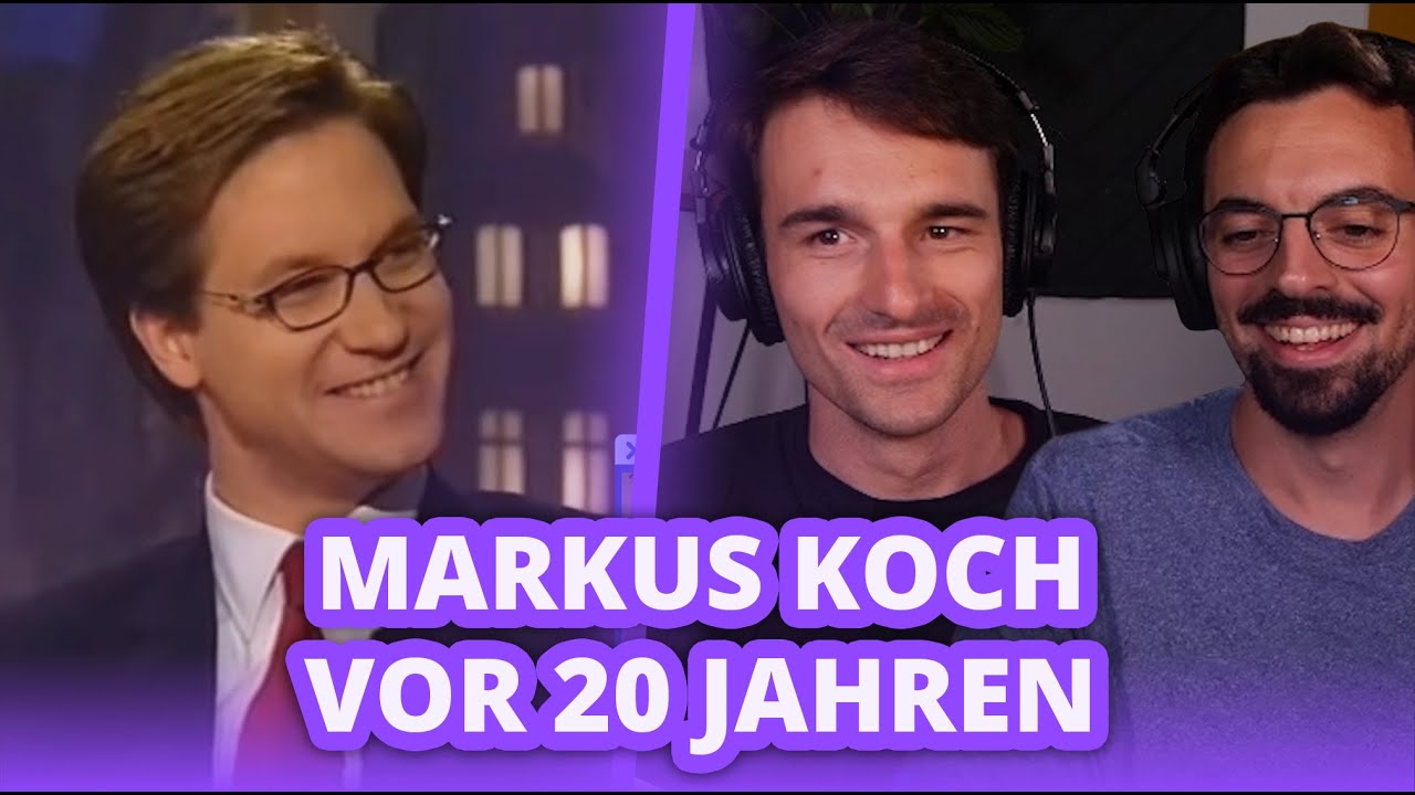 Markus Koch bei Harald Schmidt (1997) - Reaktion | Finanzfluss Twitch Highlights