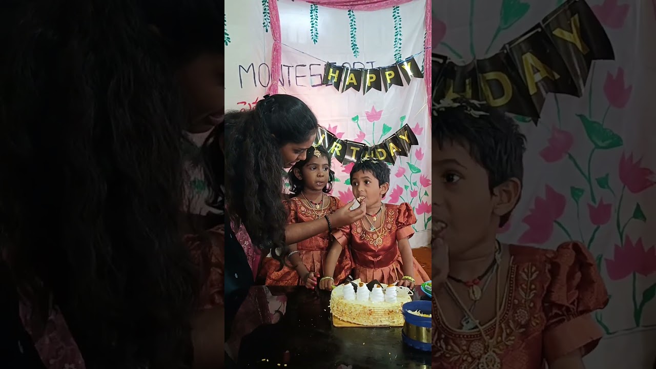 PILISANVISRI birthday celebrations in our school #trending #montessori #penumantra #montessorischool