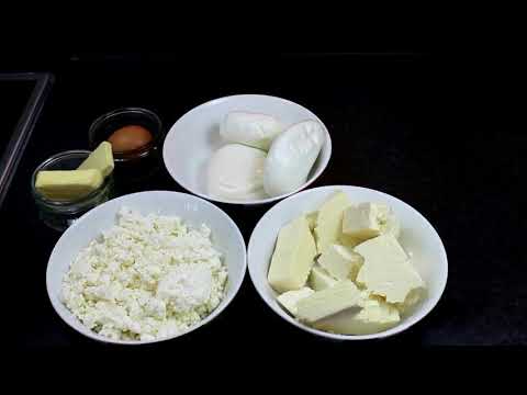 Как приготовить сырную начинку для хачапури и  осетинских пирогов.
