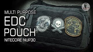 NITECORE NUP30 Overview | Multipurpose Tactical Sling Bag Unboxing