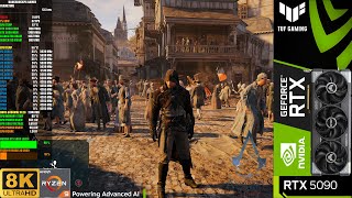 RTX 5090 - Assassin's Creed Unity, Ultra High Settings, 8K