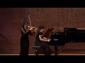 Poulenc Violin Sonata | Yung-Yu Huang, Daria Novokreshchenova 