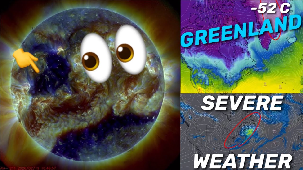 Greenland DEEP FREEZE‼️ Atlantic Ocean Current⁉️ Volcanoes POPPING!!