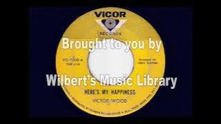 HERE'S MY HAPPINESS - Victor Wood