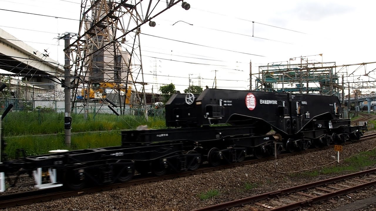 2018/04/27 ShiKi 801B1 Schnabel Car by EF65-2089 at Hama-Kawasaki
