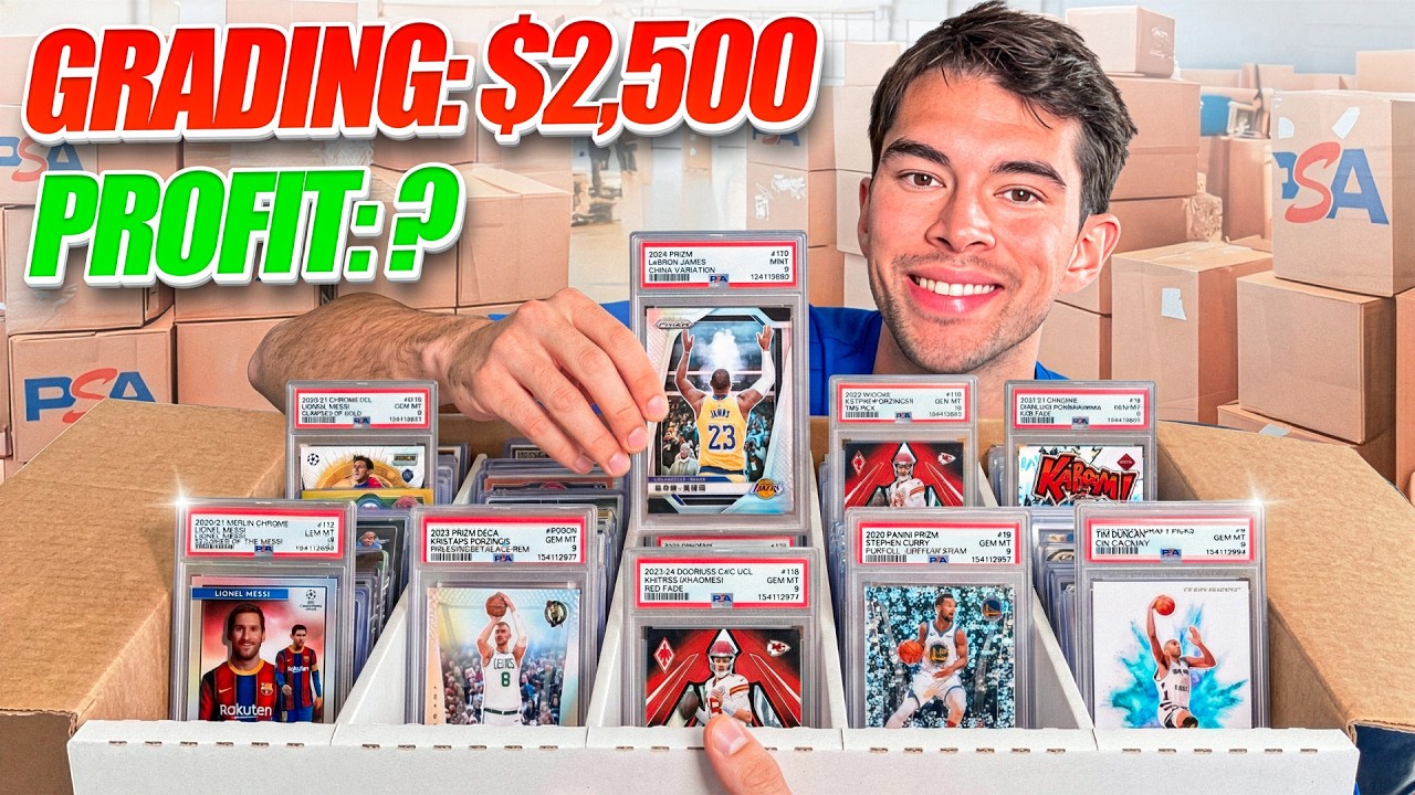 I Spent $2,500 Grading These Cards With PSA...Was It Worth It?