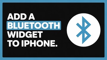 How to Add a Bluetooth Widget to iPhone (Quick & Easy Guide 2025)