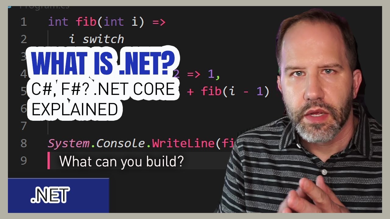 What is .NET? What's C# and F#? What's the .NET Ecosystem? .NET