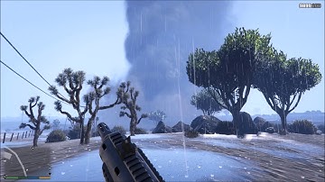 Scary & Hilarious GTA V Tornado Mod