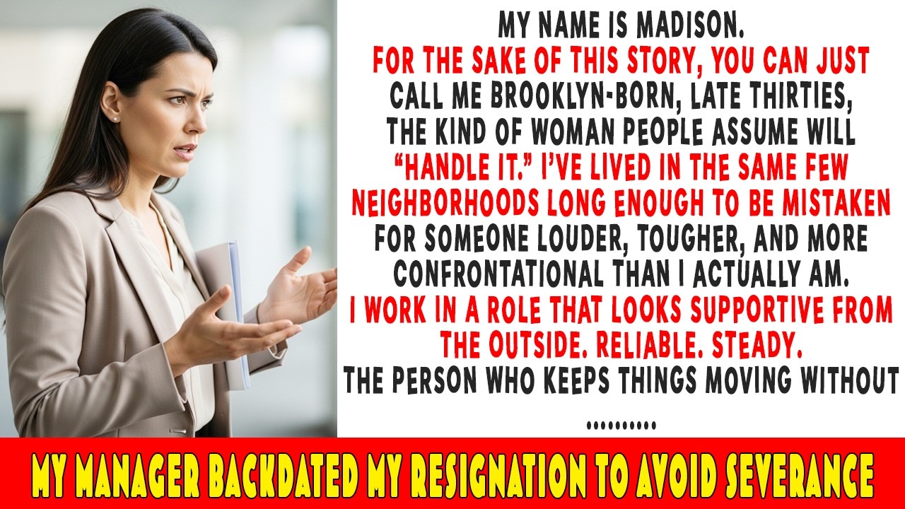 I Stayed Silent for Years at Work — Then My “Administrative” Exit Changed Everything