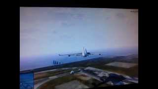 GTA V flying  big plane