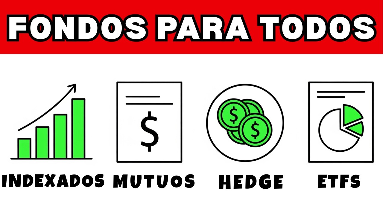 Fondos Indexados vs Fondos Mutuos vs Fondos Hedge vs ETFs Explicados de forma simple!