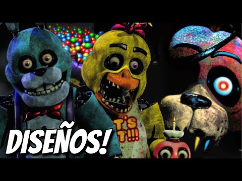 NUEVO FOXY PARA FNAF PLUS REVELADO! + DISEÑOS DE BONNIE Y CHICA CON NUEVOS SECRETOS!