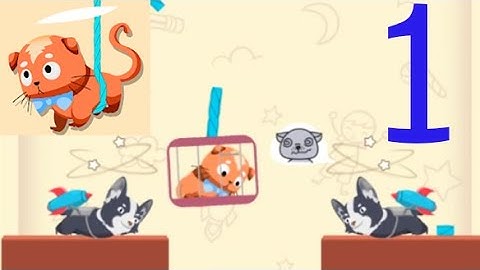 Rescue Kitten - Rope Puzzle - Levels 1-60 (Android)