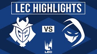 G2 vs RGE Full Highlights | LEC 2024 Winter | G2 Esports vs Rogue