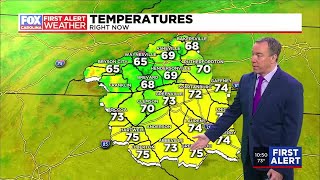 Cooler weather expected as partly cloudy skies continue