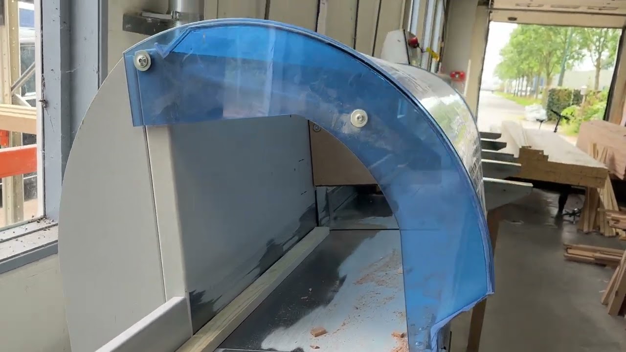 Cross cutting saw, Wood saw, Upstroke Saw crosscut saw Weinig Dimter Opticut S 50