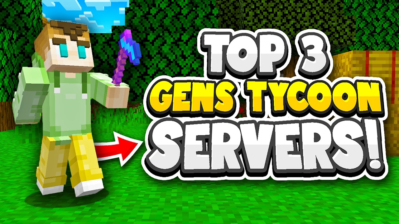 TOP 3 GENS TYCOON SERVERS IN 2026! | Bedrock & Java Edition | Best ...