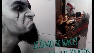 ¿Como se hace?, (Kratos God Of War) Make up