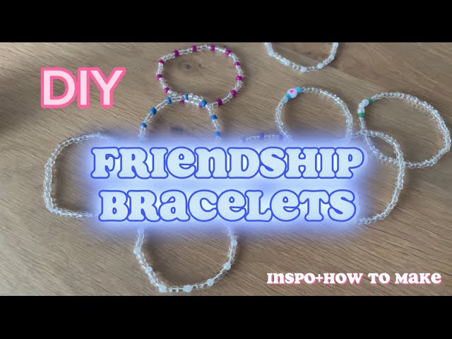 How To Make A Beaded Bracelet With Knot Covers