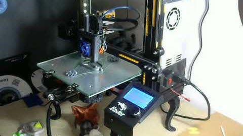 my first time lapse via octoprint on my creality ender 3