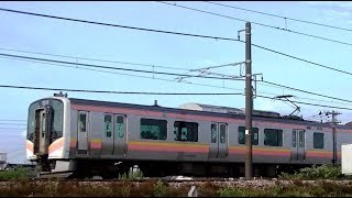 信越本線上り始発420M E129系A7編成