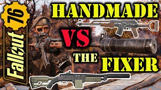 Fallout 76 - Fixer vs Handmade VATS / No VATS & Rifleman / Commando Stealth Builds