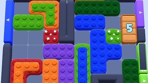 Color Block Jam Level 596 Game Walkthrough Solution