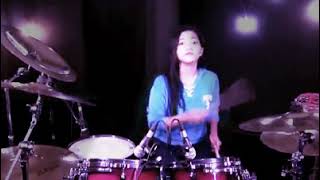 dj simalakama cover~drumer cantik😍 nur amira syahira