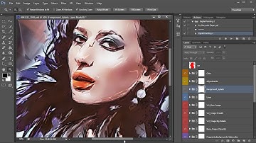 Digital Painting 2 Photoshop Action Tutorial
