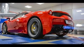Ferrari 458 speciale tested and tuned on dyno...619cv after biesse
racing ecu calibration...