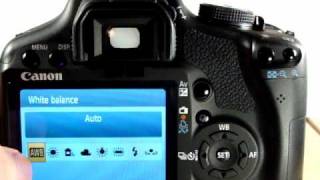 Canon EOS 500D Tutorial Video 24 Part 1 - Video Mode - Menus 