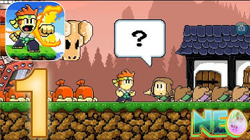 Dan The Man: Gameplay Walkthrough Part 1 - Prologue Completed! (iOS, Android)