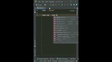 Capitalize a string #pythonprojects  #pythonprogramming #shorts
