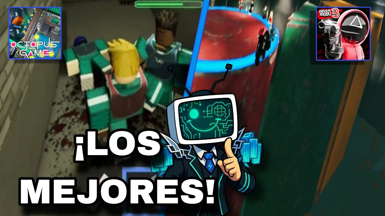¡LOS MEJORES JUEGOS DEL JUEGO del CALAMAR Temporada 3 en ROBLOX!