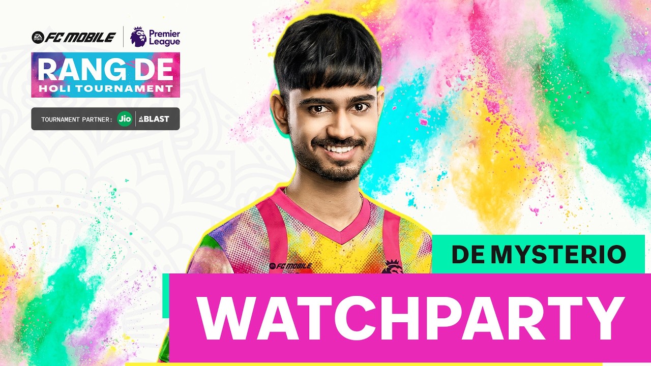 LIVE FROM A EA FC MOBILE LAN! 🤩 | EA FC Mobile RANG DE Holi Tournament- WATCHPARTY! 👁️🥳