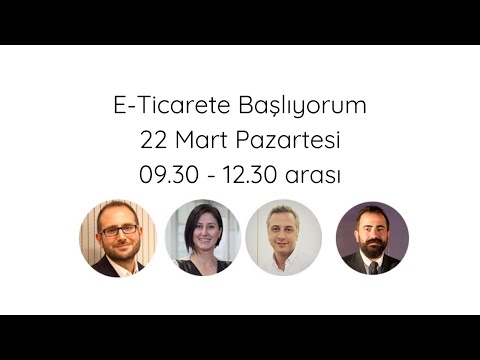 E-TİCARETE BAŞLIYORUM (Bu Eğitim Kaçmaz)