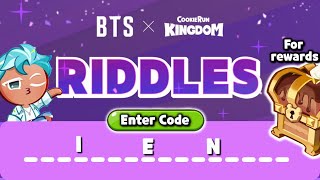 Next Coupon CODE? BTS Riddle Event! 🤩