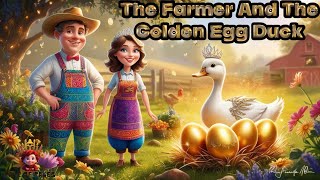 'The Farmer 👳🏻and the Golden egg duck'🦆🥚 English short story📚 by Tale Of Tales 107 views 3 months ago 1 minute, 45 seconds