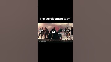 The Super Development Team.  #memes #comedy #designer #ai #figma #funny #uxdesigner #ui #developer