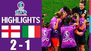 England vs Italy | 2-1 | Highlights | Women's Euro 2025 | england vs italy euro 2025