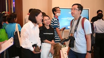 Lớp học tương tác - Khai phóng tương lai tại triển lãm BESS VIỆT NAM 2023!️ | Samsung