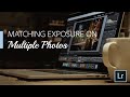 Lightroom Tip: How to Match Different Photo Exposures in One Click