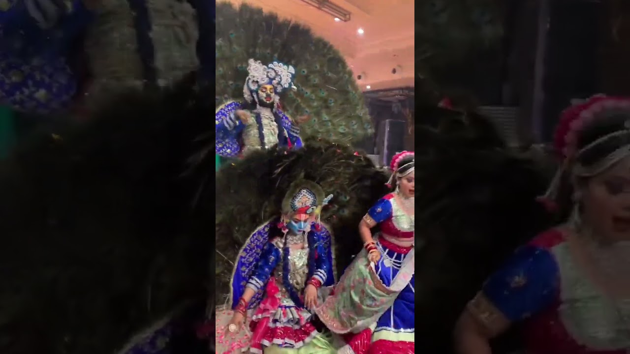 Radha Krishna jhanki best status video ☺️ 🙏 beautiful radhakrishnan jhanki status video ☺️🙏 